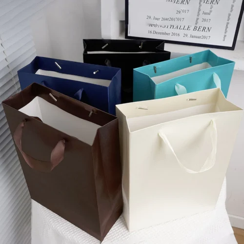 Custom Paper Bags with Handles