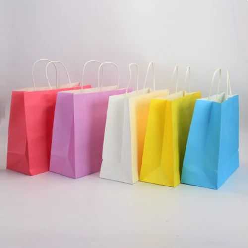 Kraft Bags with Handles