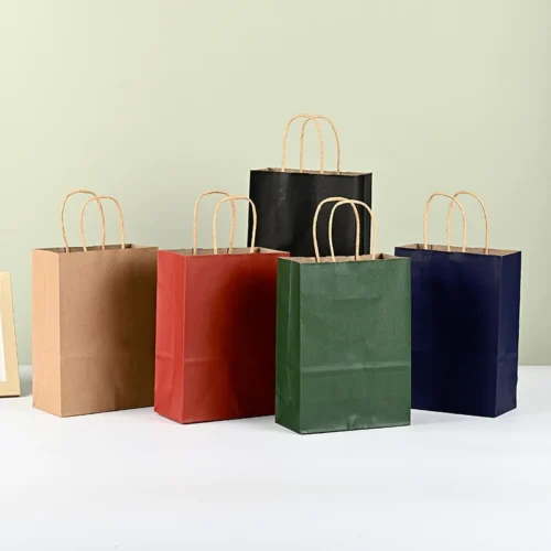 Custom Paper Bags with Handles