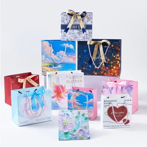 Paper Shopping Bags with Handles