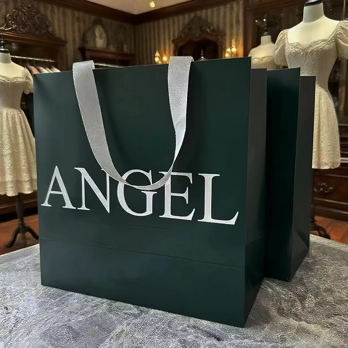 Bulk Paper Bags with Handles - Image 2